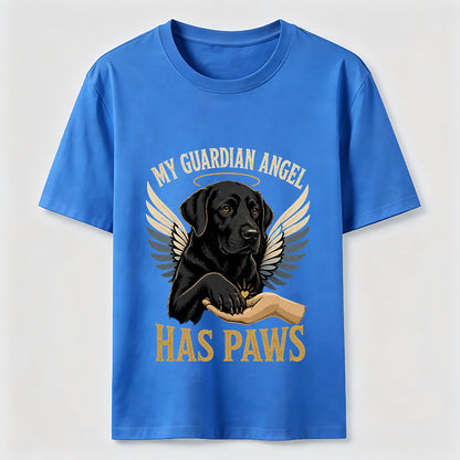 My Guardian Angel Has Paws T-Shirt