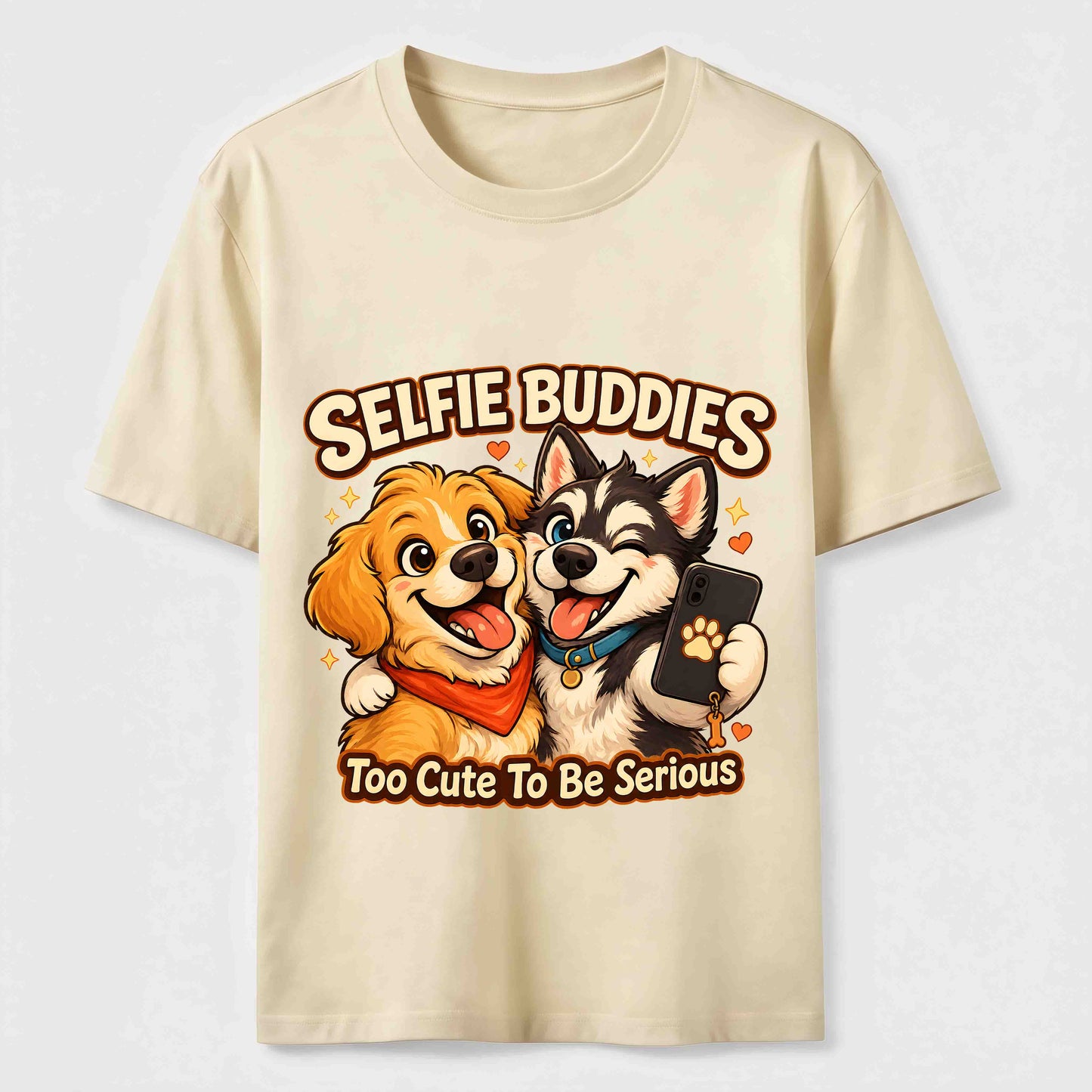 Selfie Buddies Dog T-Shirt