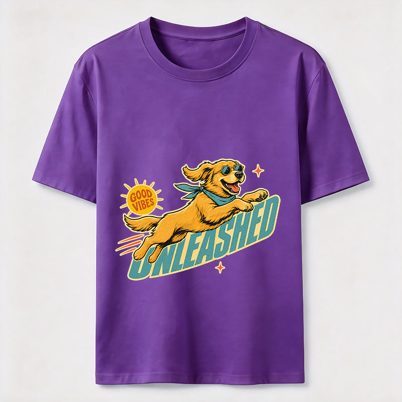 Golden Retriever Unleashed Tee