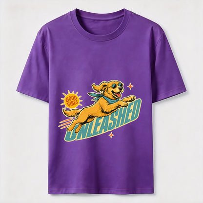 Golden Retriever Unleashed Tee