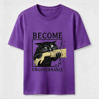 Become Ungovernable Chaotic Cat T-Shirt