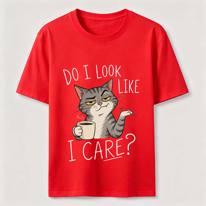 Do I Look Like I Care Cat T-Shirt
