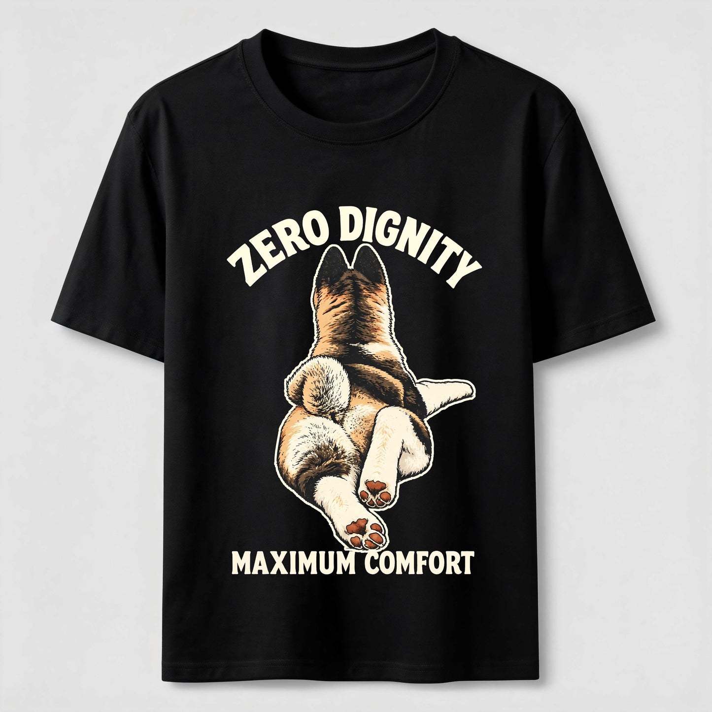 Zero Dignity Maximum Comfort Dog Tee