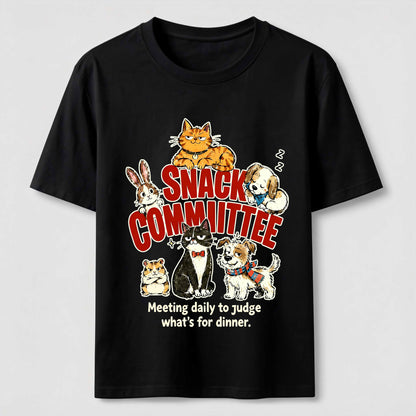 Pet Dinner Committee Humor T-Shirt