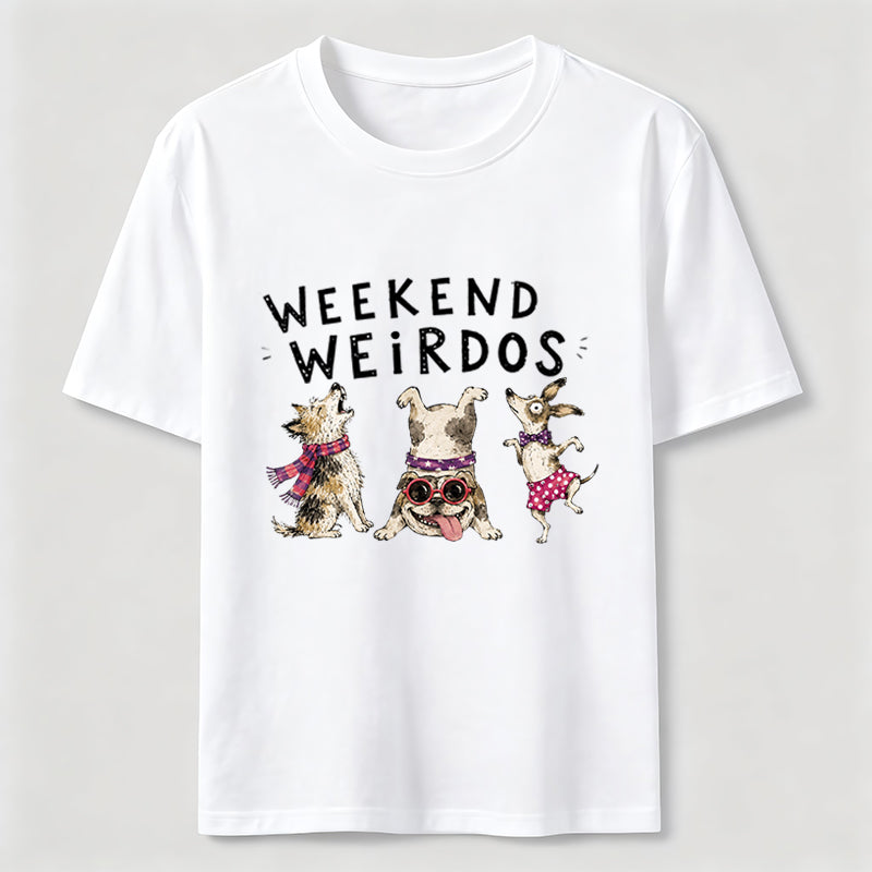 Weekend Weirdos Dog Crew Tee