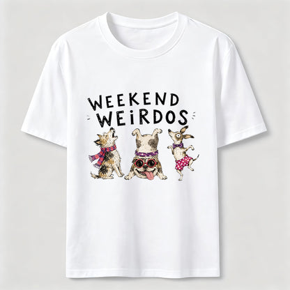 Weekend Weirdos Dog Crew Tee