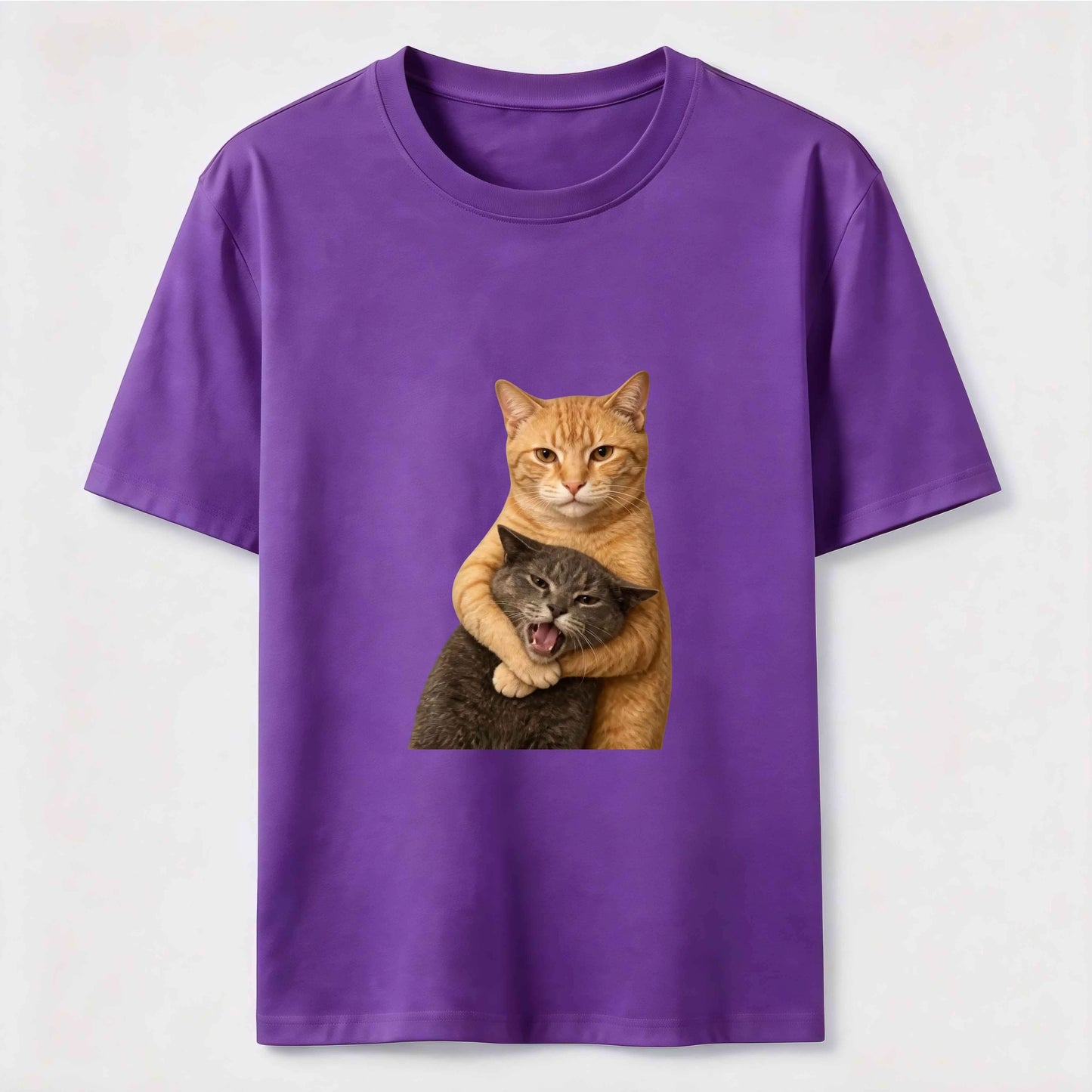 Nobody Messes With My Little Cat Graphic Tee