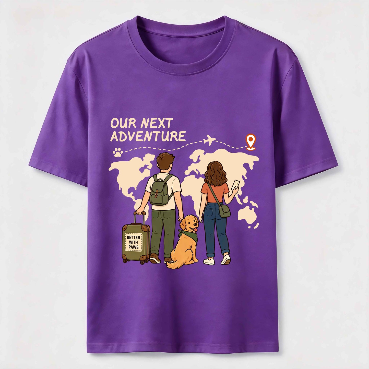 Our Next Adventure Dog T-Shirt