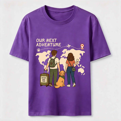 Our Next Adventure Dog T-Shirt