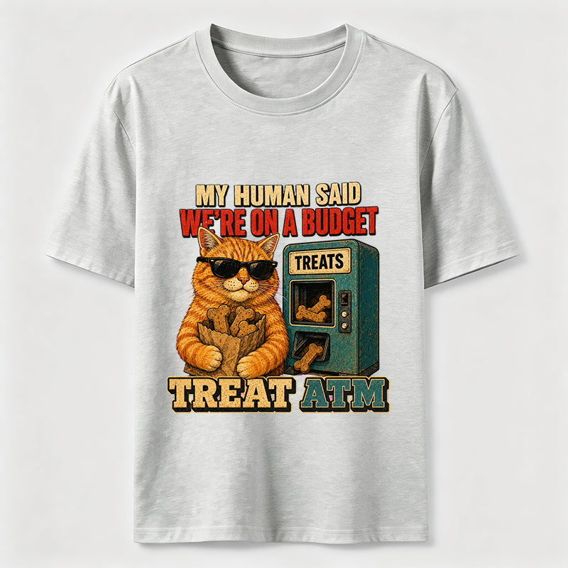 Cat Treat Dispenser Humor T-Shirt
