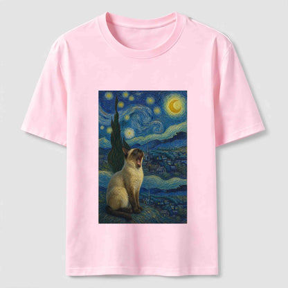 The Cat Who Recreated Starry Night