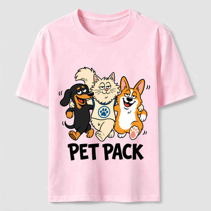 Pet Pack Dog And Cat Tee