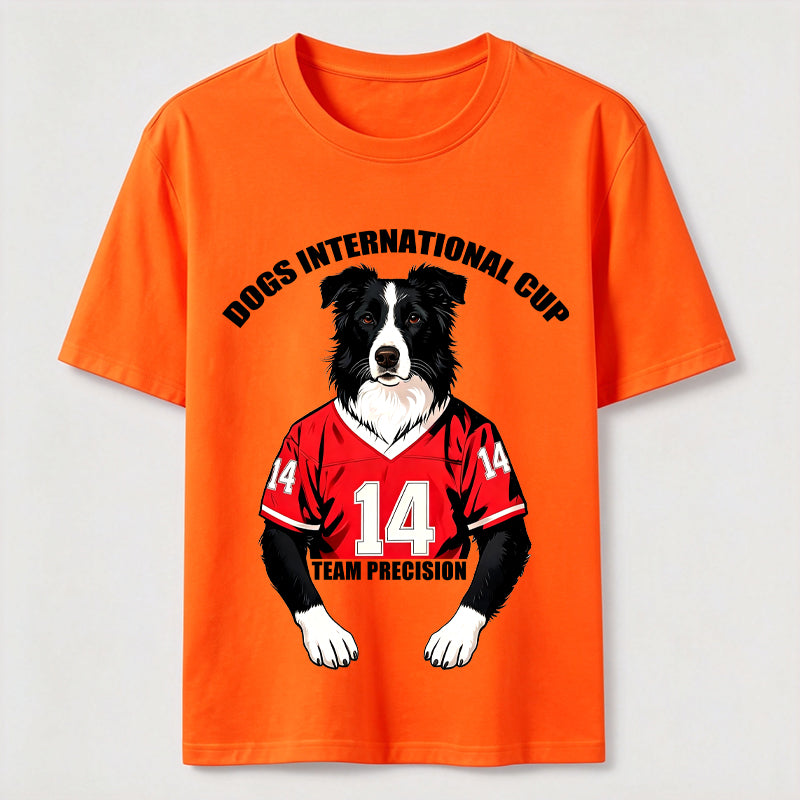 Team Precision Border Collie Athletic T-Shirt