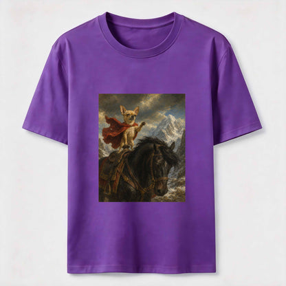 Brave Chihuahua Horseback Tee