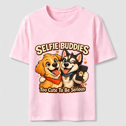 Selfie Buddies Dog T-Shirt