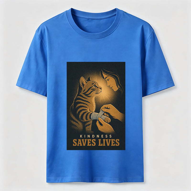 Every Paw Deserves Love – Cat Lover Graphic Tee