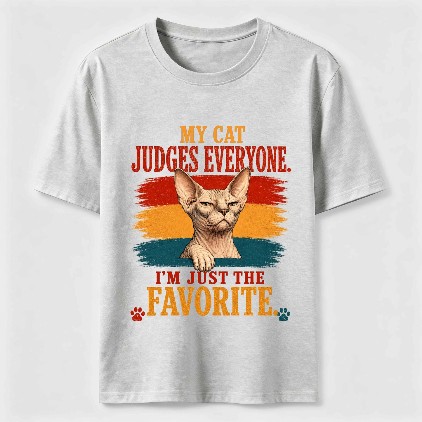 My Cat Judges Everyone Tee