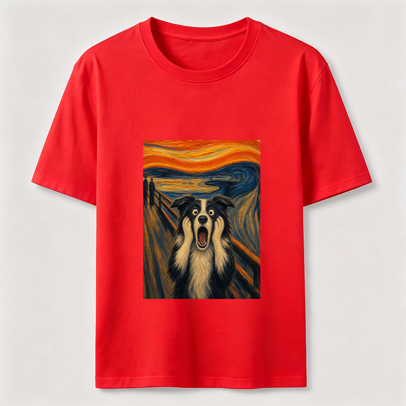 Scream Dog Art Graphic Tee