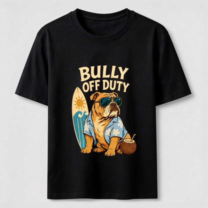 Bully Off Duty Bulldog T-Shirt