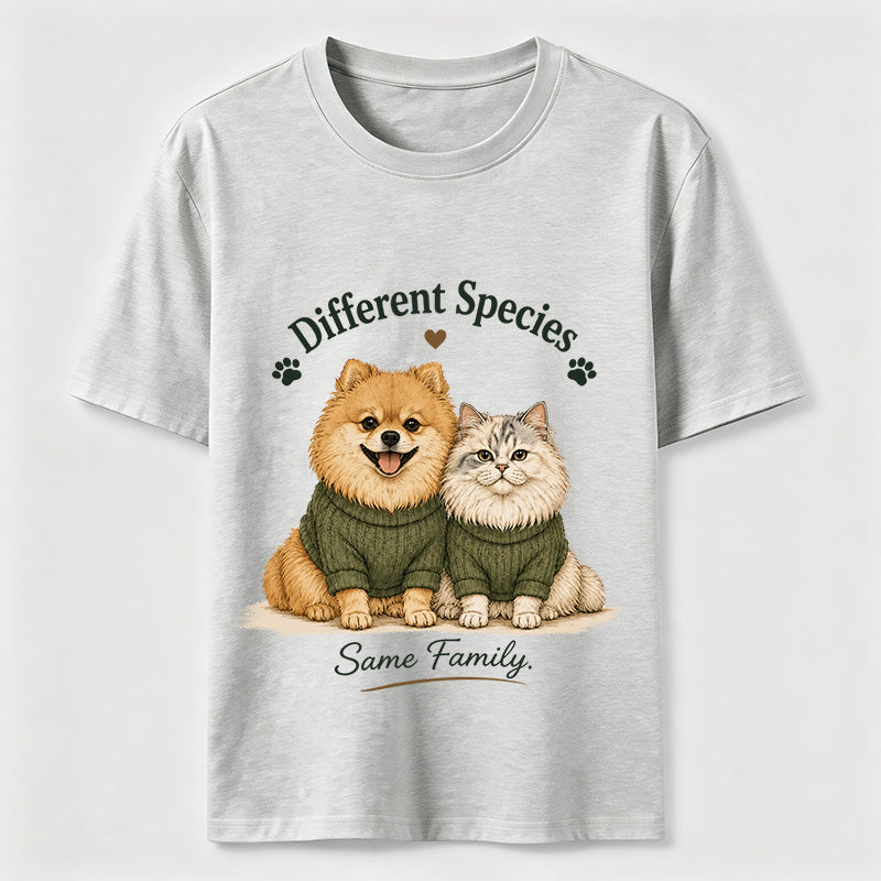 Different Species Same Family T-Shirt