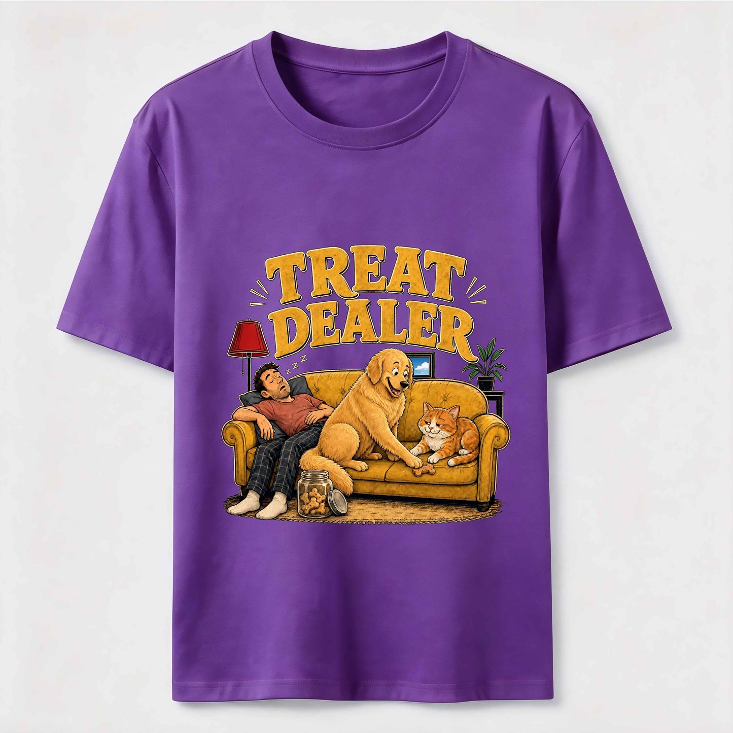 Funny Dog & Cat Parent Graphic Tee for Pet Lovers