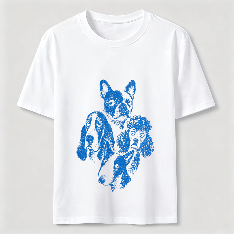 Blue Dog Squad Graphic Tee