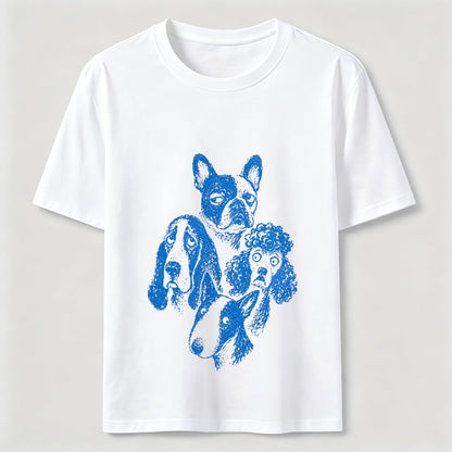 Blue Dog Squad Graphic Tee