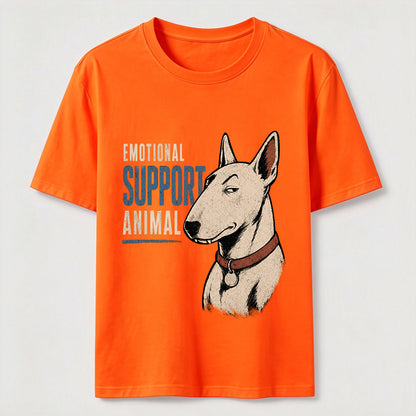 Emotional Support Bull Terrier T-Shirt