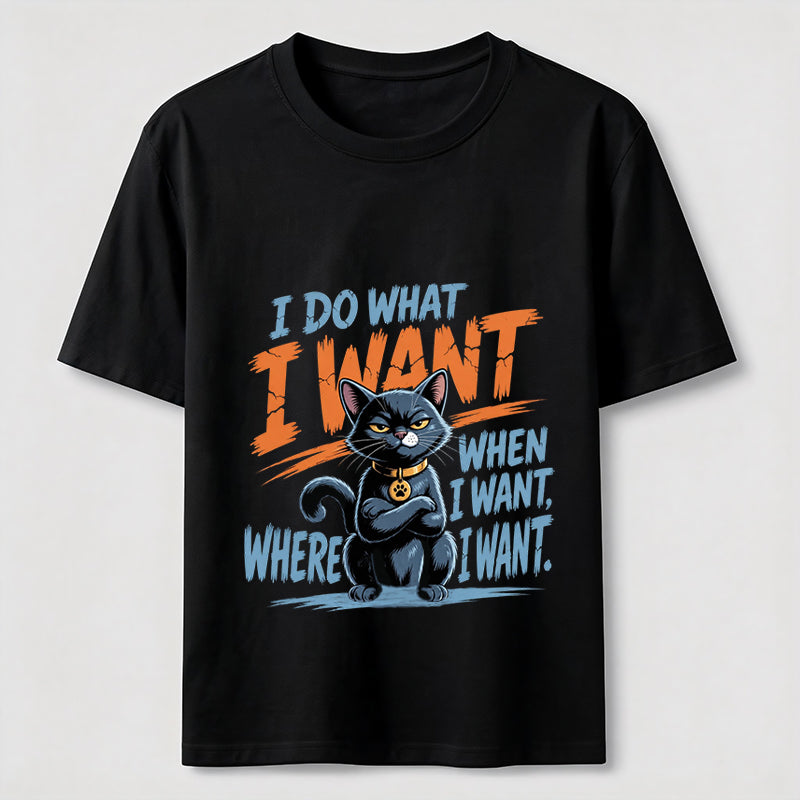 My Cat, My Rules Attitude Cat Lover Tee