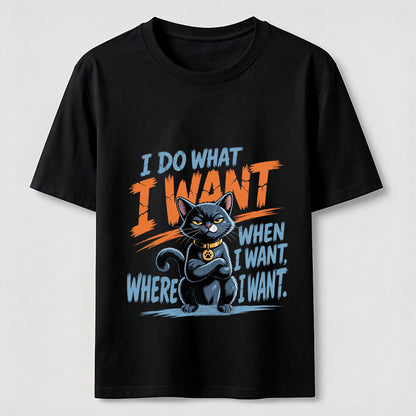 My Cat, My Rules Attitude Cat Lover Tee