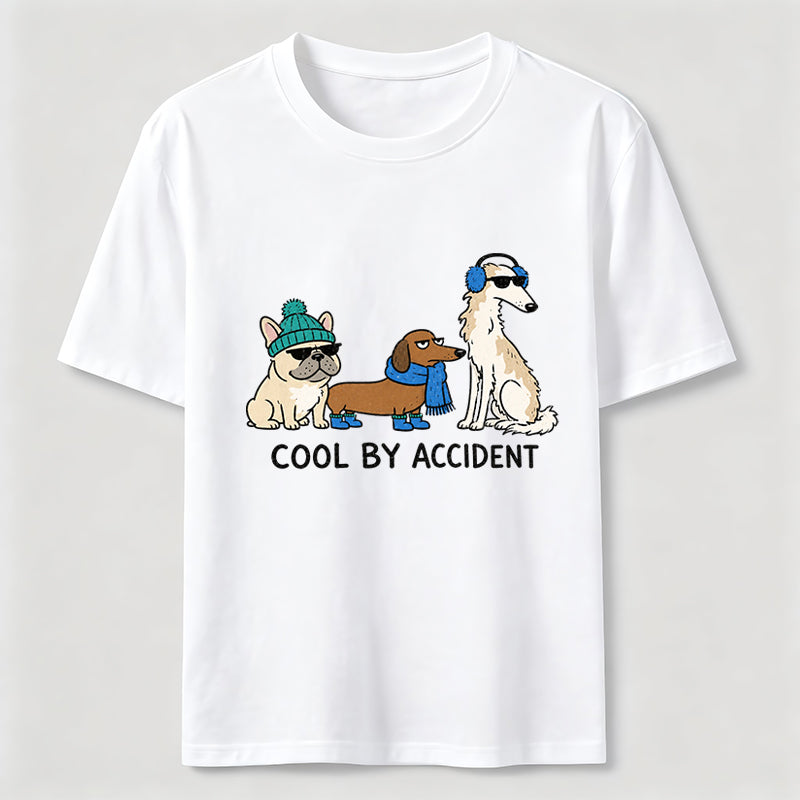 Cool By Accident Dog Trio Tee