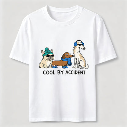 Cool By Accident Dog Trio Tee