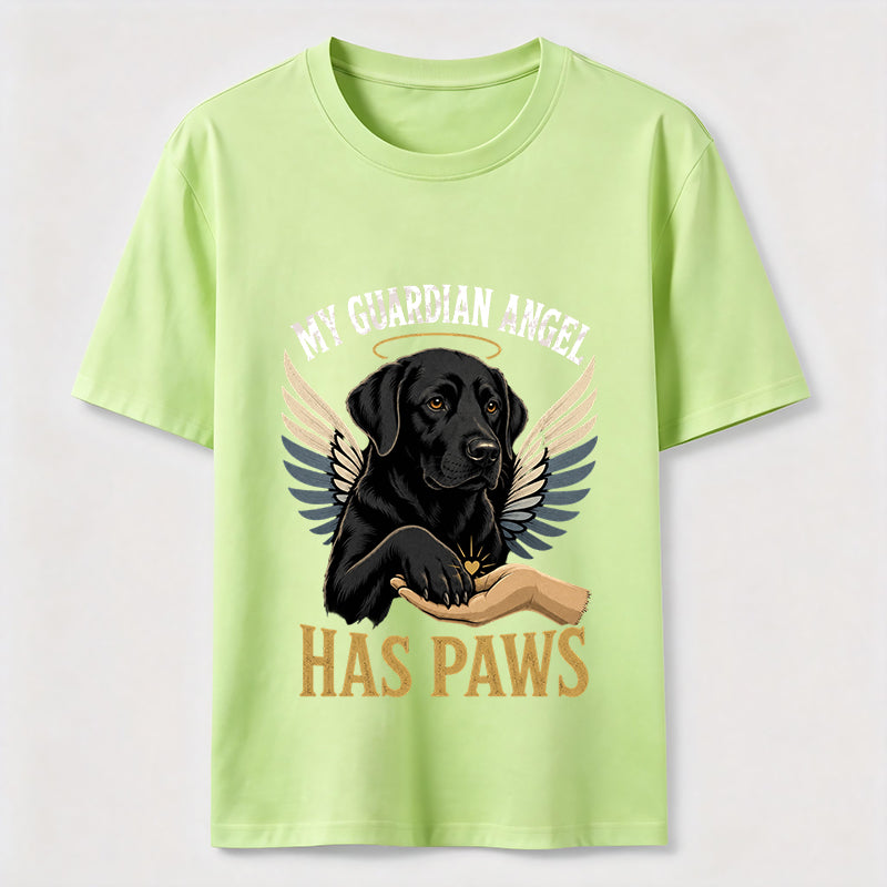 My Guardian Angel Has Paws T-Shirt