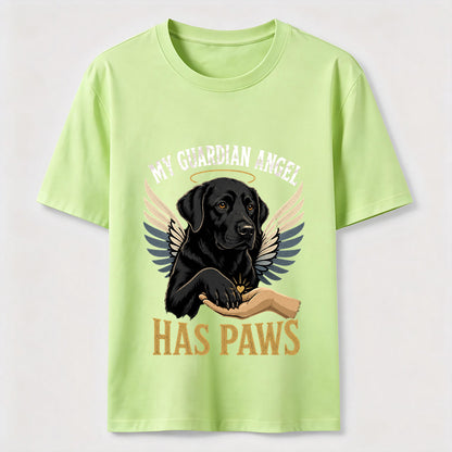 My Guardian Angel Has Paws T-Shirt