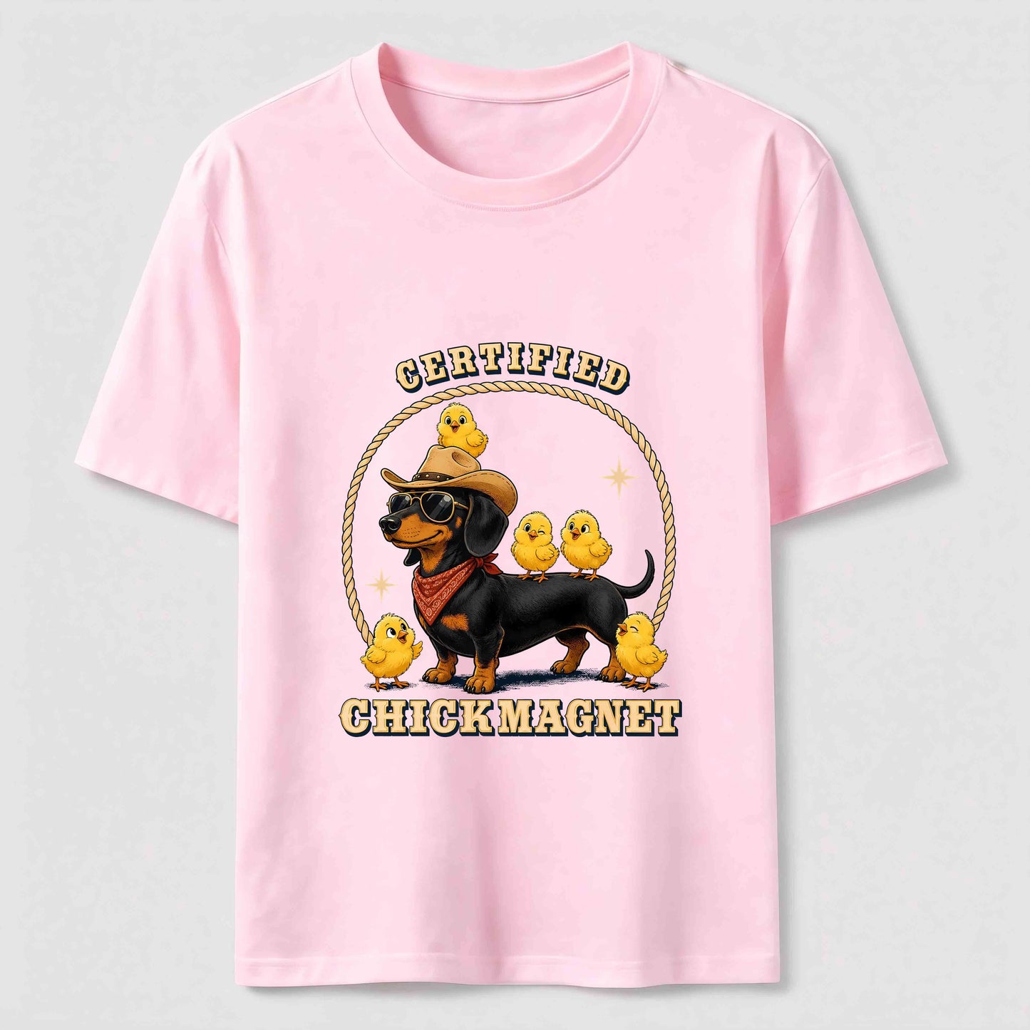 Certified Chick Magnet Dachshund T-Shirt
