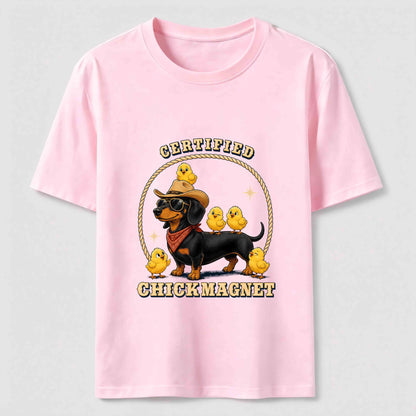 Certified Chick Magnet Dachshund T-Shirt