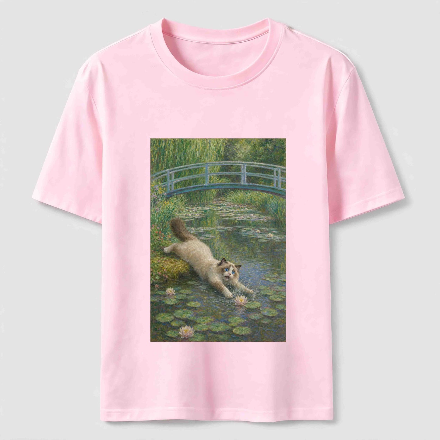 The Cat Who Jumped Into Monet’s Painting