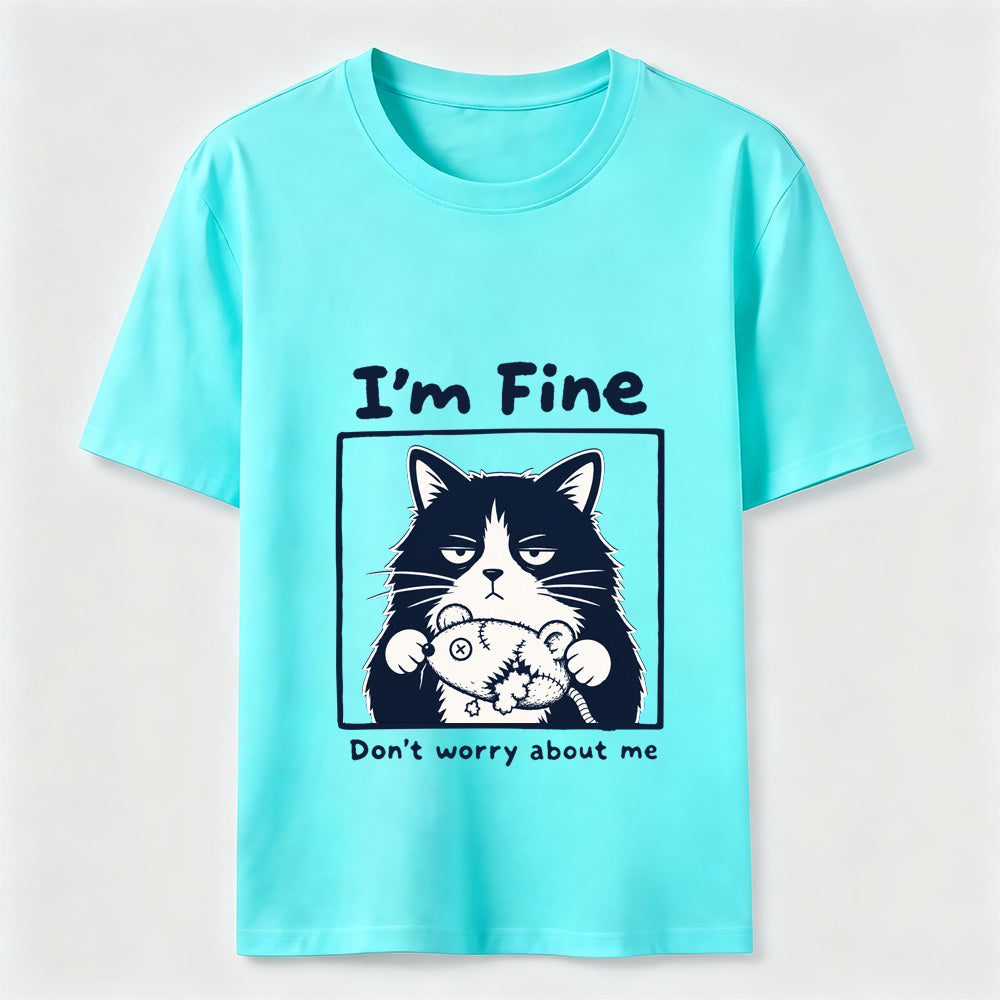 I'm Fine Grumpy Cat T-Shirt