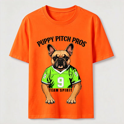 Team Spirit French Bulldog Athletic T-Shirt