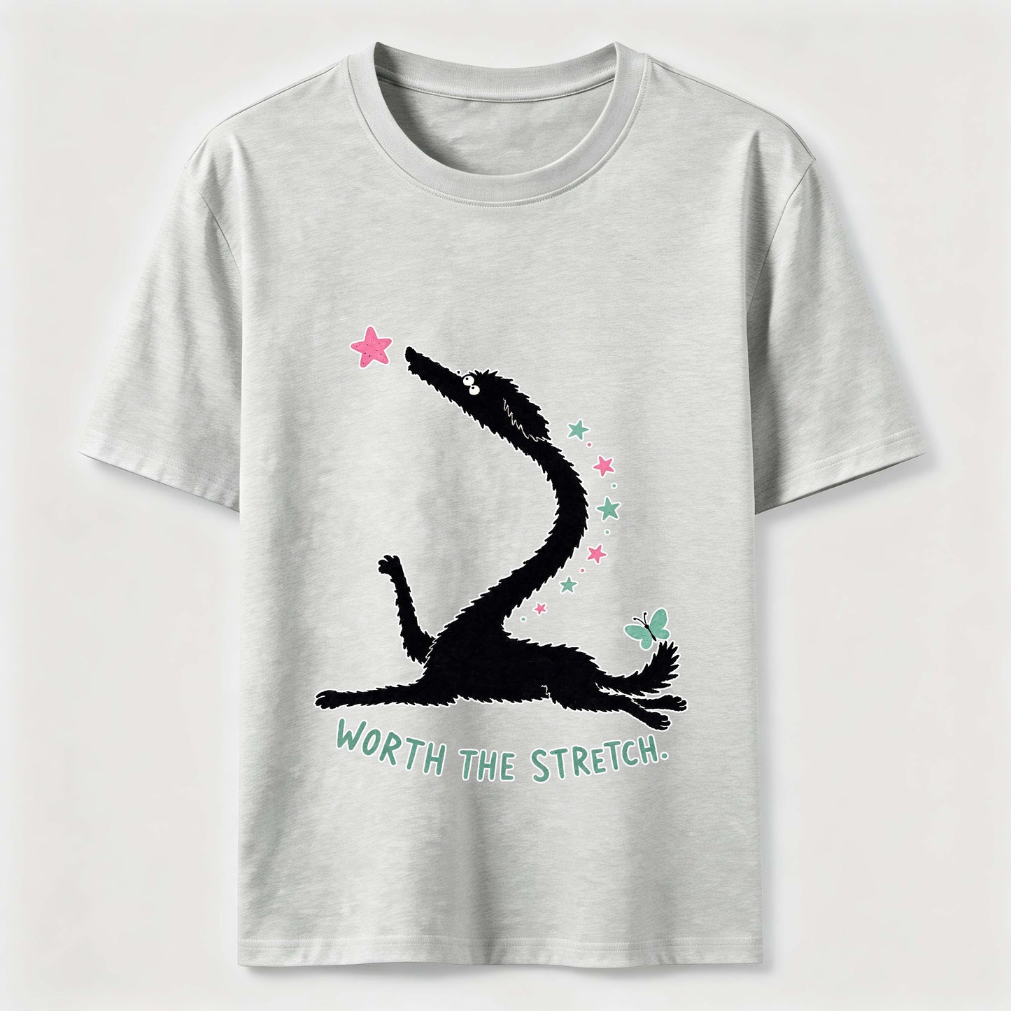 Worth The Stretch Dog Tee
