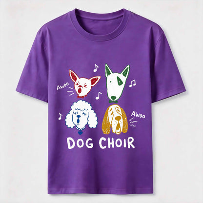 Dog Choir Funny Graphic Tee
