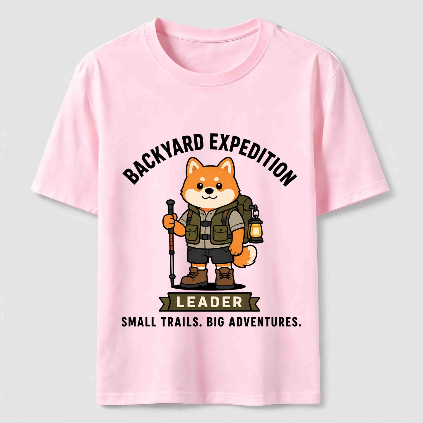 Shiba Inu Explorer Tee Outdoor Dog Lover T-Shirt