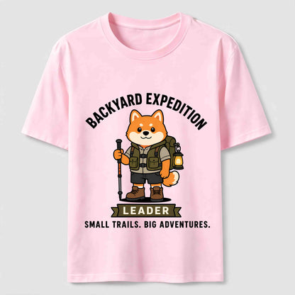 Shiba Inu Explorer Tee Outdoor Dog Lover T-Shirt