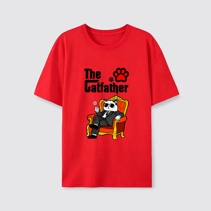 The Catfather Boss Mode Cat T-Shirt