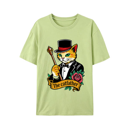 The Cat Father Shirt, Catfather Tshirt, Best Cat Dad Ever T-Shirt