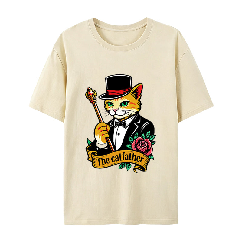 The Cat Father Shirt, Catfather Tshirt, Best Cat Dad Ever T-Shirt
