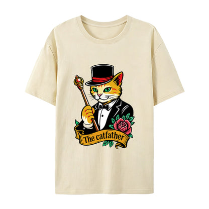 The Cat Father Shirt, Catfather Tshirt, Best Cat Dad Ever T-Shirt