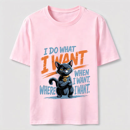 My Cat, My Rules Attitude Cat Lover Tee