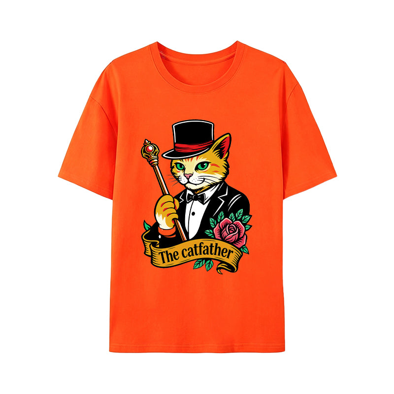 The Cat Father Shirt, Catfather Tshirt, Best Cat Dad Ever T-Shirt