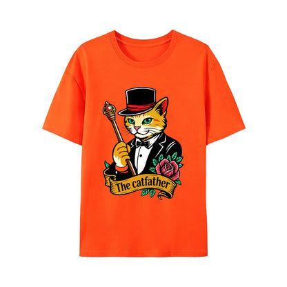 The Cat Father Shirt, Catfather Tshirt, Best Cat Dad Ever T-Shirt